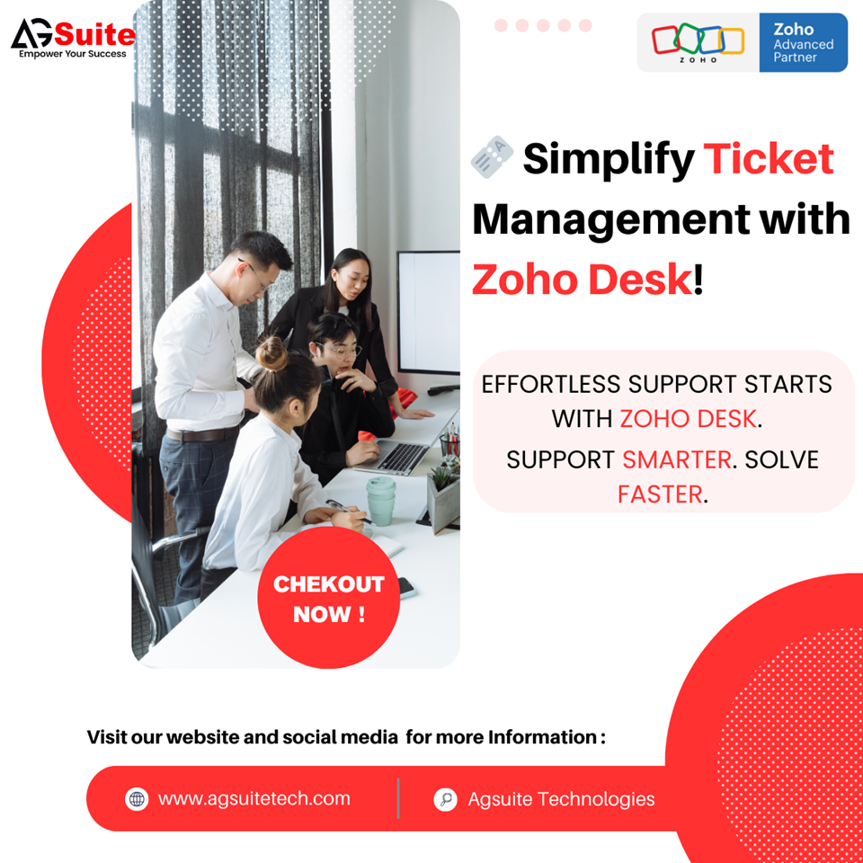How Zoho Desk Simplifies Ticket Management for Teams
